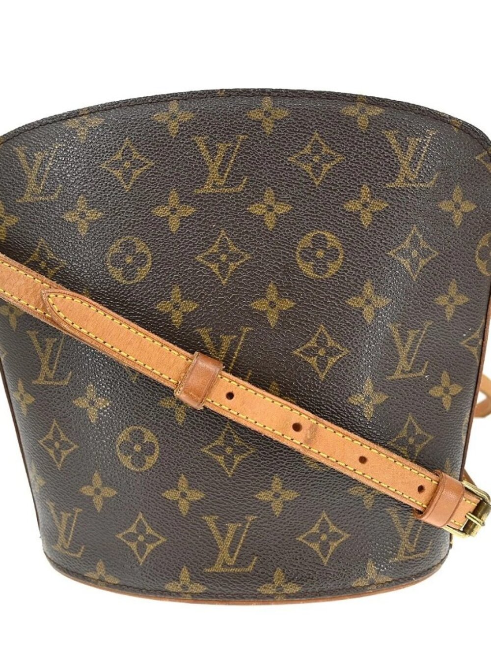 LOUIS VUITTON DROUOT SHOULDER BAG PURSE MONOGRAM M51290 YQ06627 YQ06627